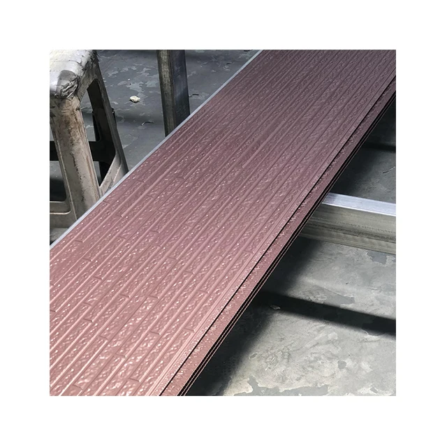 Popular Roof Siding Coated Metal Carved Board Composite Steel Panel Aluminum Alloy Roof Tiles