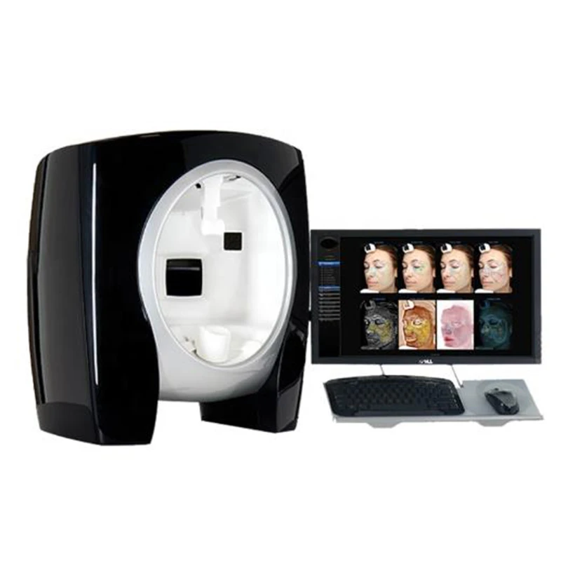 3D dermatoscope 8 spectrum Uv Light skin scanner analyzer skin analyzer visia machine