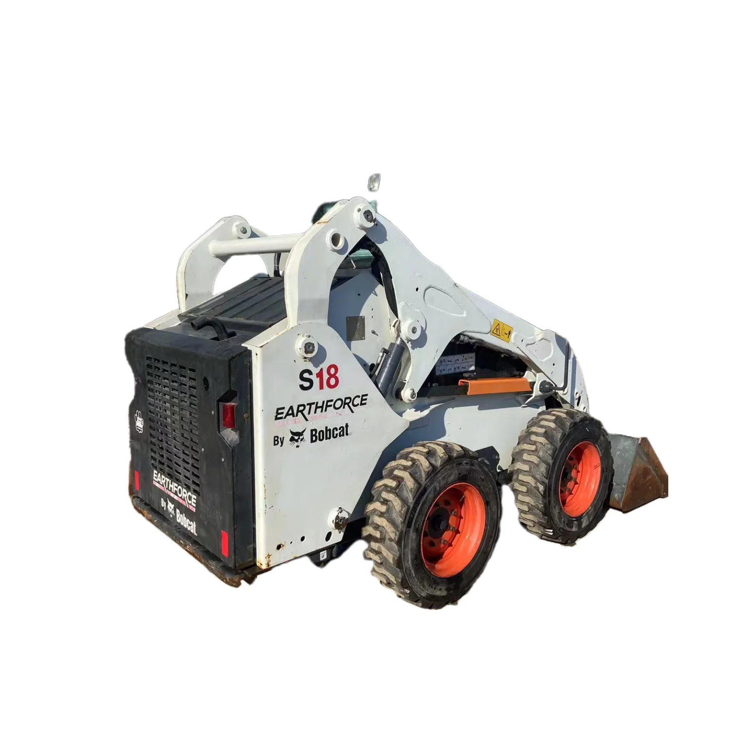 Used Powerful Performance cat S18 mini Skid Steer Loader With Shovel Bucket