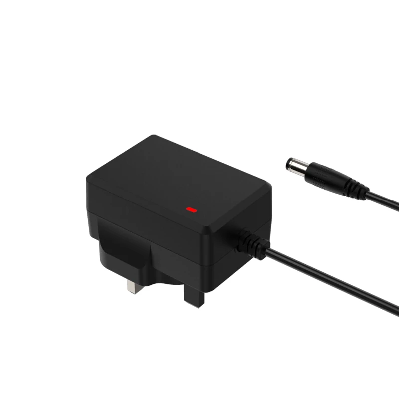 AC/DC Power Adapters 9V 1000mA 1A 9w wall 9 volt 1 amp UK Power Supply Adapter UKCA approved for CCTV security system