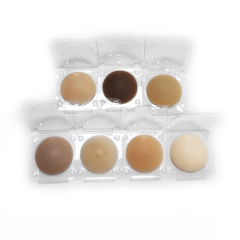 Waterproof Reusable No Adhesive Nipple Pasties Matt Silicone Nipple Cover