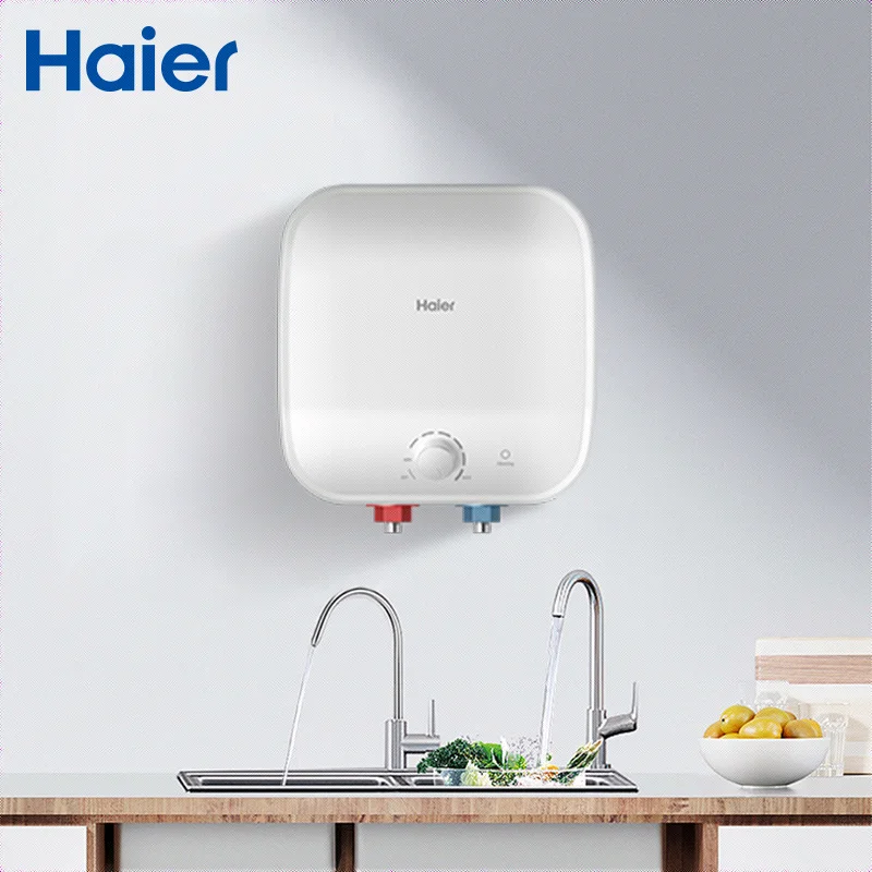 Haier Good Quality Small Capacity Storage Electric Water Heater With Enamel Tank For Shower