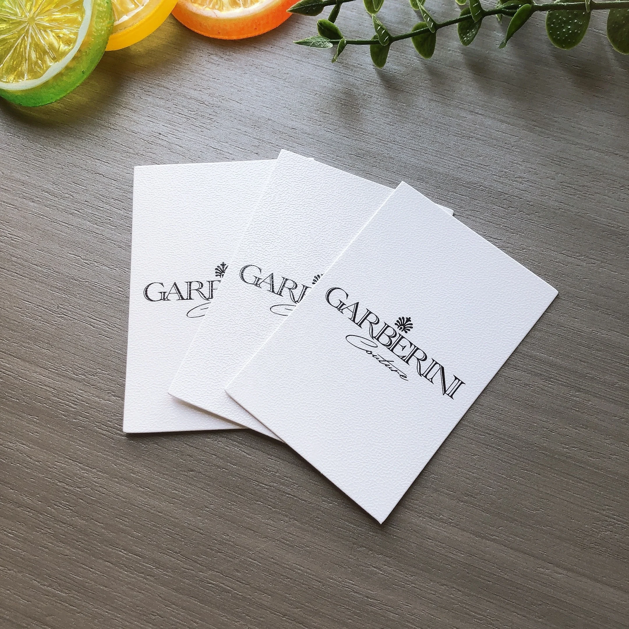 Custom printing logo Fashion white tag clothing brand hang tags with string