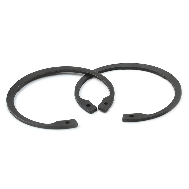 China manufacturer 65Mn standard black oxide DIN 472 Retaining Ring snap ring external circlips