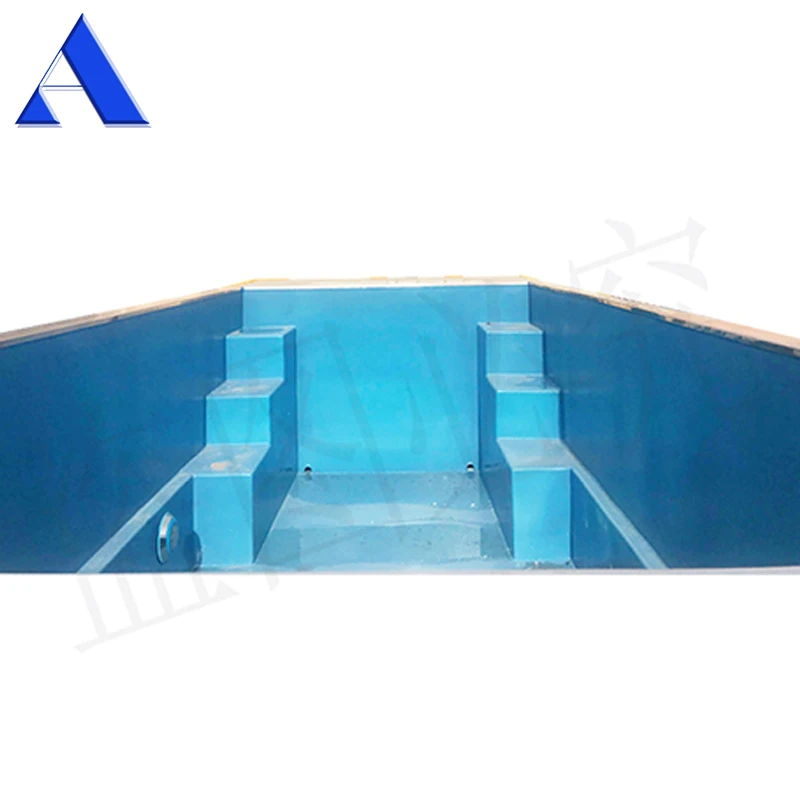 Custom Made Movable Prefab Modular Shipping Container Swimming Pool for Sale