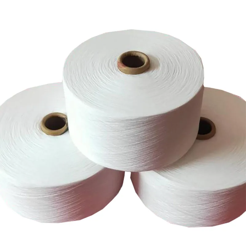 40s ring spun polyester yarn virgin manufacturer in china