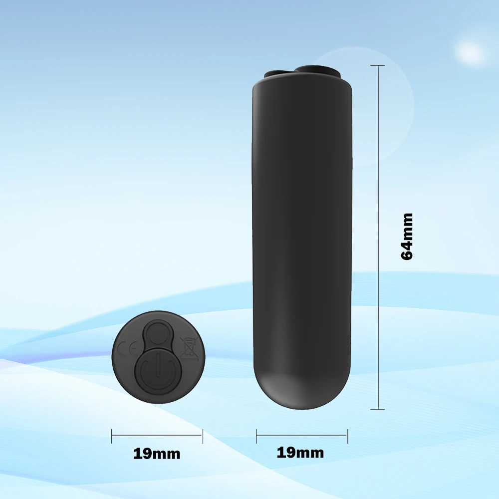 USB Rechargeable Bullet Vibrator 10 Powerful Vibration Modes Adult Sex Toy for Woman Mini Vibrator