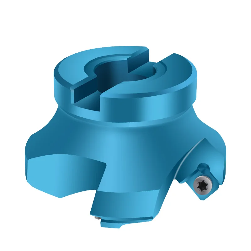 KM12 high-gloss aluminum cutter head 45 degrees SEKT1204 lightweight aluminum alloy face milling cutter head