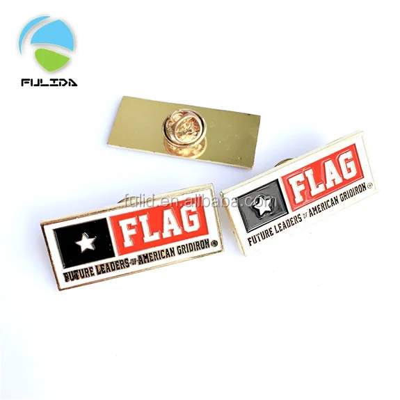 custom printing logo enamel epoxy domed coated arm pins