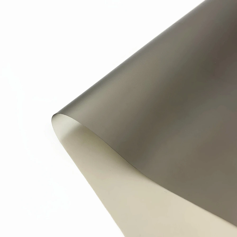 Semi-transparent colorful tpu film for fashion raincoat