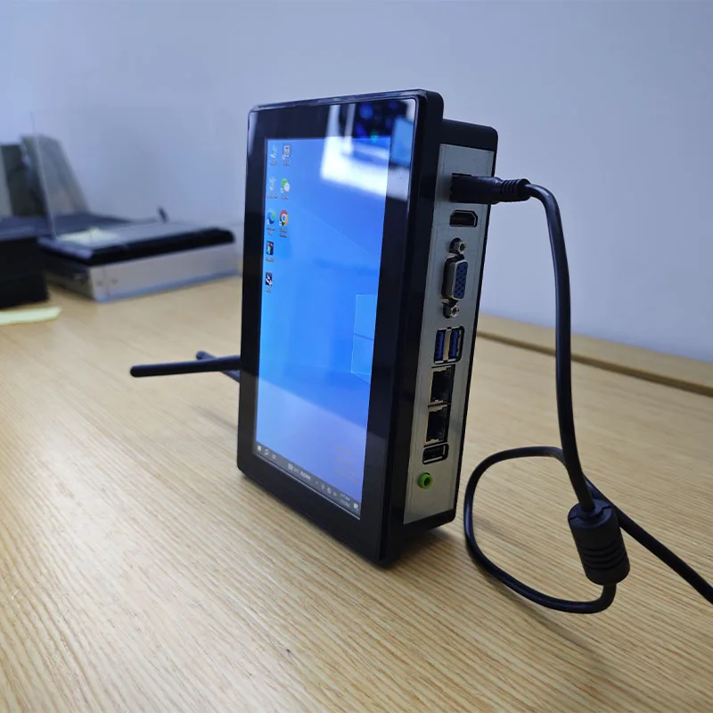 7 Inch Wall Embedded Windows System Industrial tablet Computer Touch Screen All In One PC