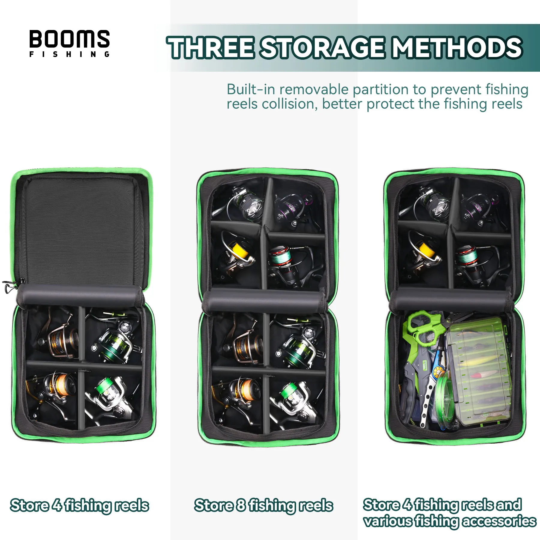 Lightweight Outdoor Double-layer DlY Cover Backpack Tackle Water-Resistant Fishing Shoulder Reel Gear Storage Bag