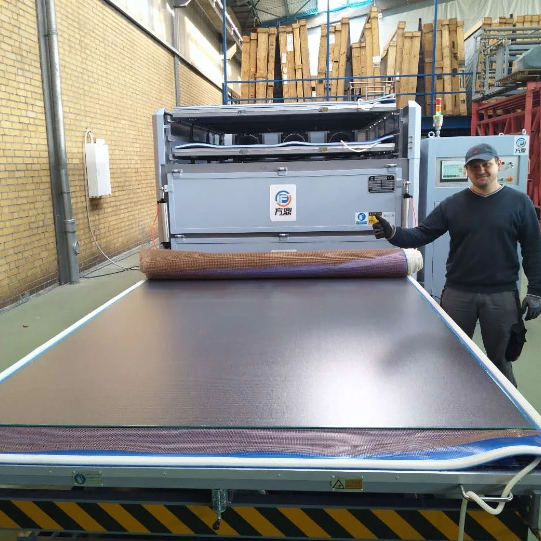
fangding Bending Tempered Glass Laminated Glass Making Machine 