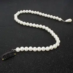 Imitation pearl headdress beaded hair accessories female handmade temperament pearl tassel hair clip