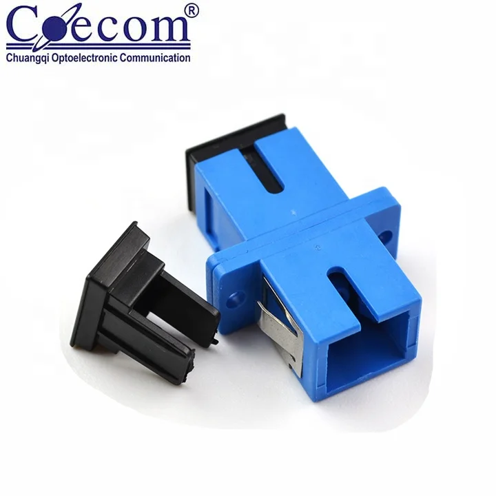Высокопроизводительный металлический оптоволоконный адаптер Simplex/дуплексный SC оптоволоконный адаптер для оптоволоконного оборудования FTTH