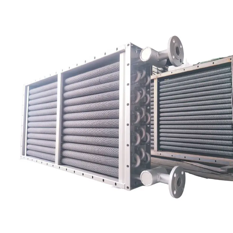 Extruded Aluminum Tubes Finned Tubes Heat Exchanger for Stenter Drying Laundry Machines