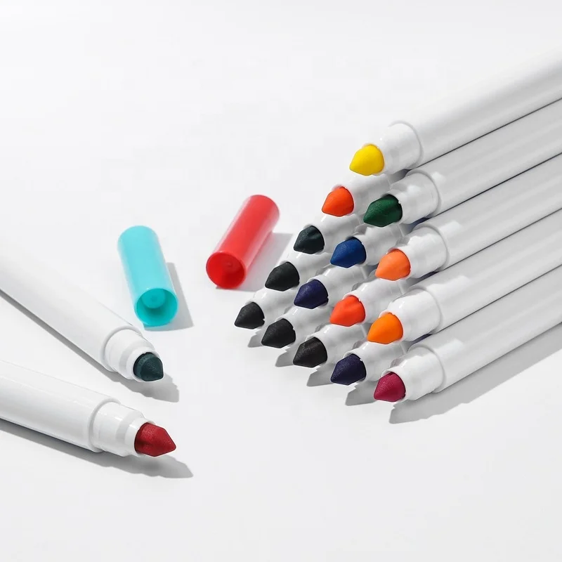 Wholesale stationary erase watercolor art mini markers washable water color pens set for kids