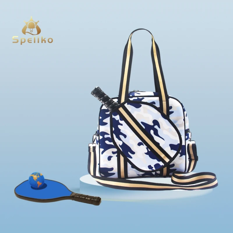 New Hot Sale Large Capacity Neoprene Racquet Backpack Dust-Proof Pickleball Cover for Outdoor Court Travel Usage Racket Bags