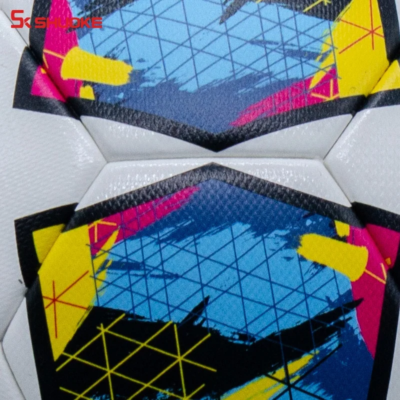 Quality Soccer Ball Inflatable Felt Sports Ball Training Match Futebol Thermal Official Soccer Ball Size 5