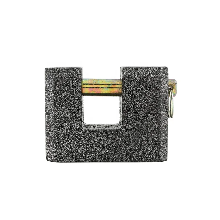 
Iron cast rectangular type padlock popular in Russia 