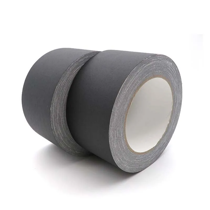 Hotmelt glue Edging OEM high quality Brand Strong Stage Duct Cloth Floor Repair matt gaffer Tape