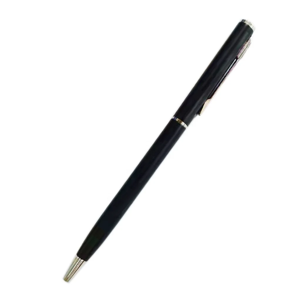 
Cheap school supplies High quality business pen thin metal ball pen with logo 