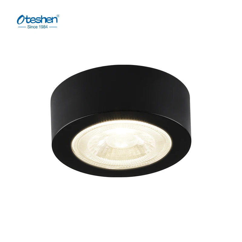 Glass Display Led Cabinet Light Surface Mounted Round Square Light Cabinet