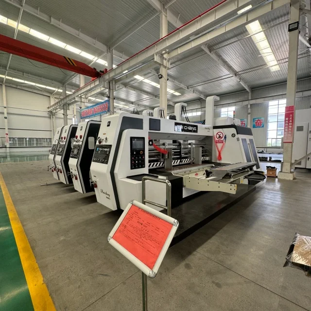 Automatic Corrugated Box Making Machines Cardboard 4 color Flexo Printer Slotting Die Cutting Machine carton making machine