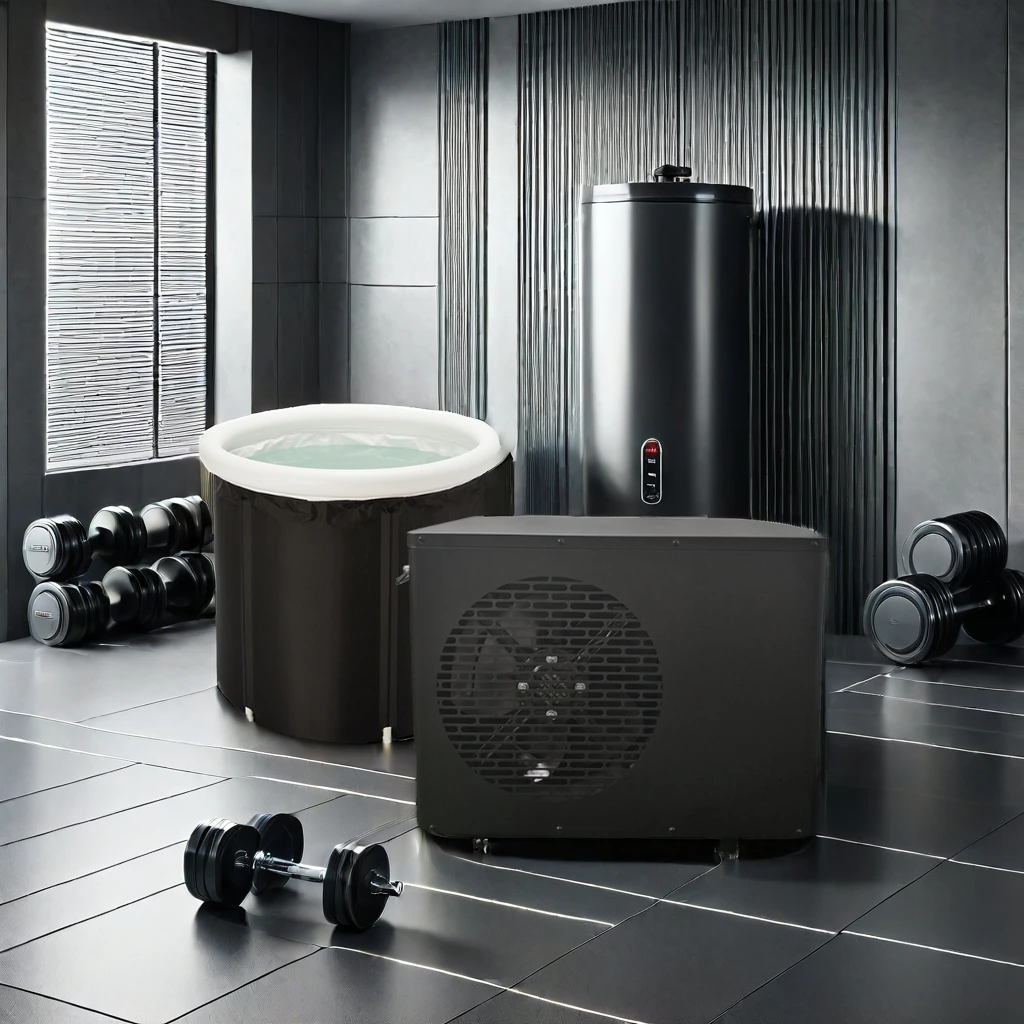 Hight Quality Bathtub Black Outdoor Inflatable Ice Bath Portable Ice Bath Ice Pool For Fitness Recovery Barrel Bathtub Bath Tub