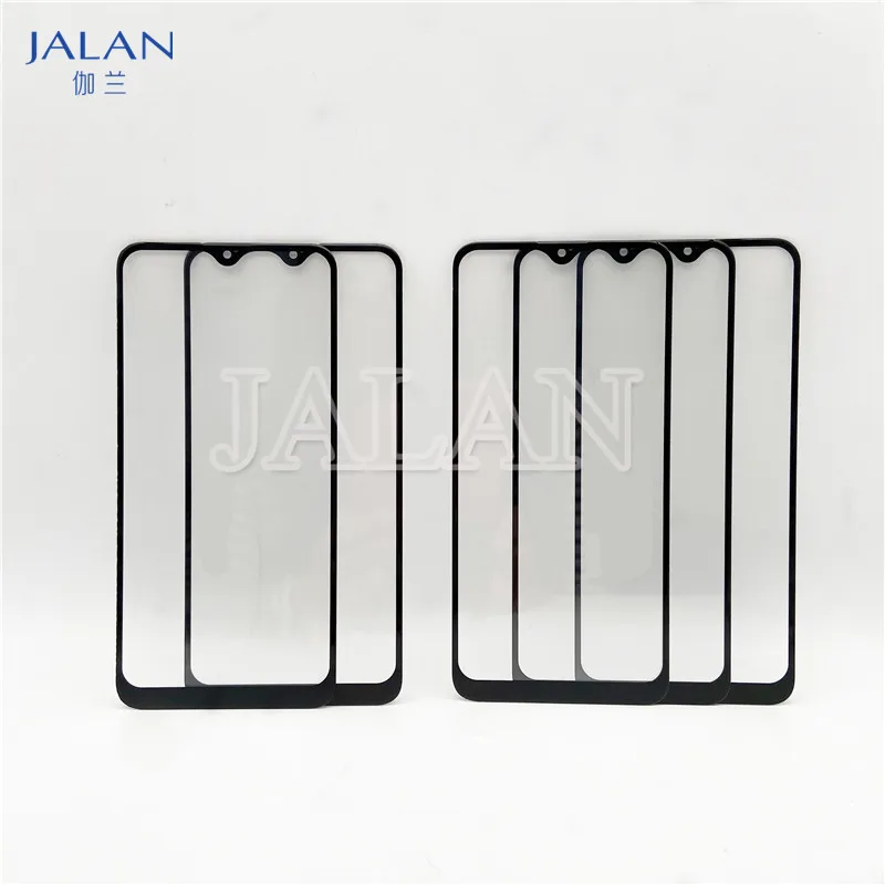 5PCS High quality Front Glass with oca film for Redmi 8 Glass Changed LCD Display Outer Glass Lens Cover Phone Repair