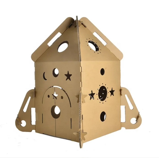 Educational 3D Puzzle Model Aircraft Carrier Toys 3D Paper Model Vehicle Warplane Sailboat Cardboard Building Puzzle For Kids