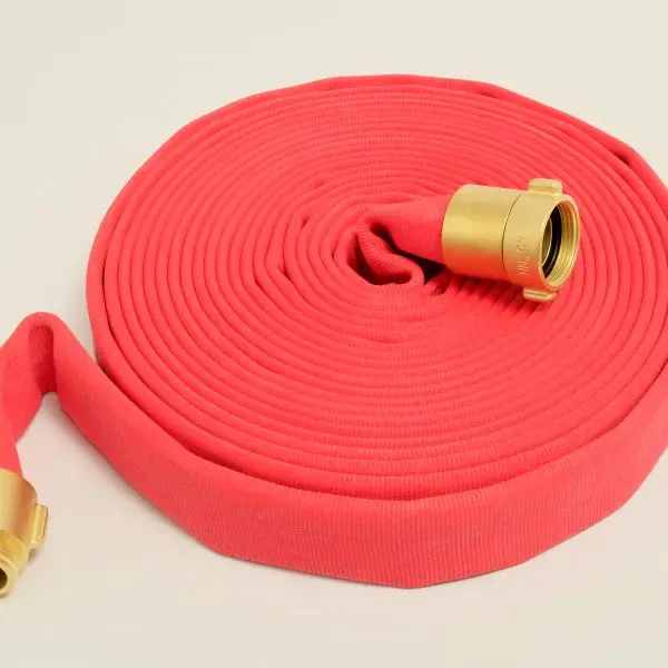 Customized 10m 20m 30m Canvas Water Hose Pipe Fire Fighting Hose
