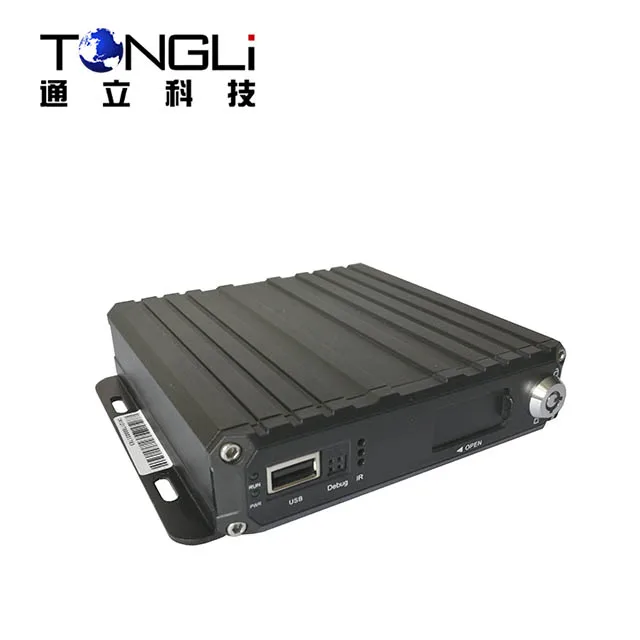 H.264 4CH 720P Мобильный DVR MINI MDVR для автомобильного видеомониторинга, поддержка SD-карты, модель MR9504C