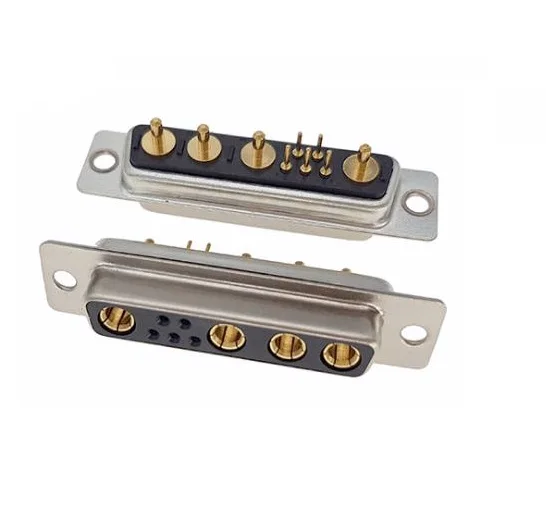 Высокомощный гнездовой разъем D-sub PCB прямой позолоченный штифт 2W2 5W1 7W2 3W3 11W1 21W1 17W2 13W3 9W4 5W5 27W2 25W3