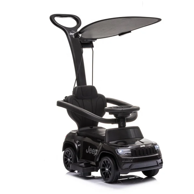 2021 Детский Электрический автомобиль, детский ходунок, поездка на машине с нажимной ручкой