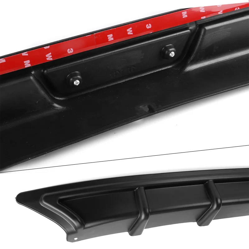 China Car Parts Wholesale Car Accessories Gloss Black Spare Parts Rear Bumper Diffuser Lip For Honda Accord 2018-2020