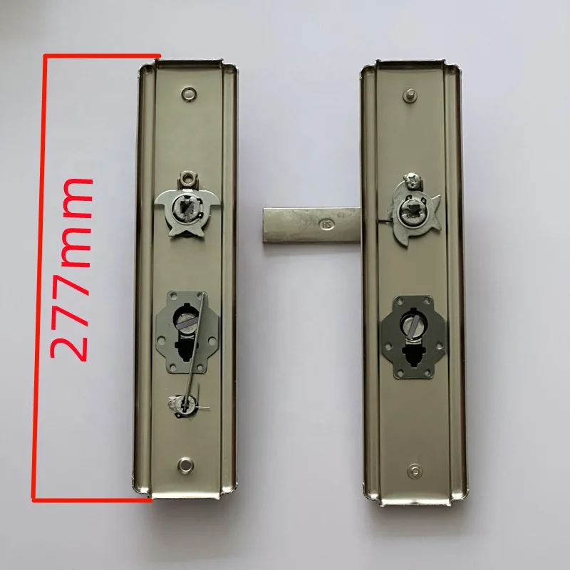 Anti-theft door handle fire door handle stainless steel zinc alloy aluminum alloy large iron door universal lock