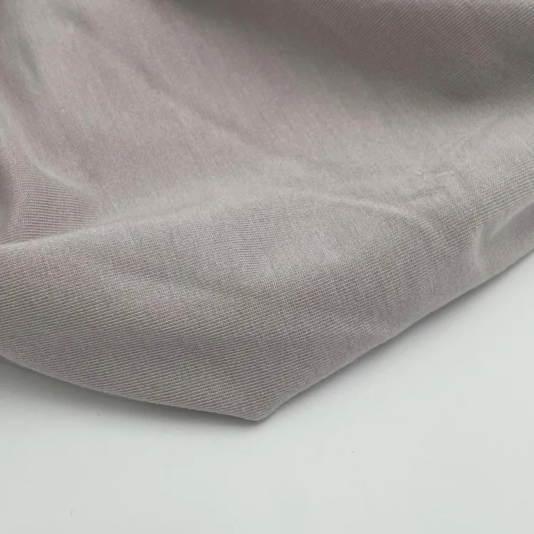 100%TENCEL Micro modal plain knitted fabric for Knitted sportswear