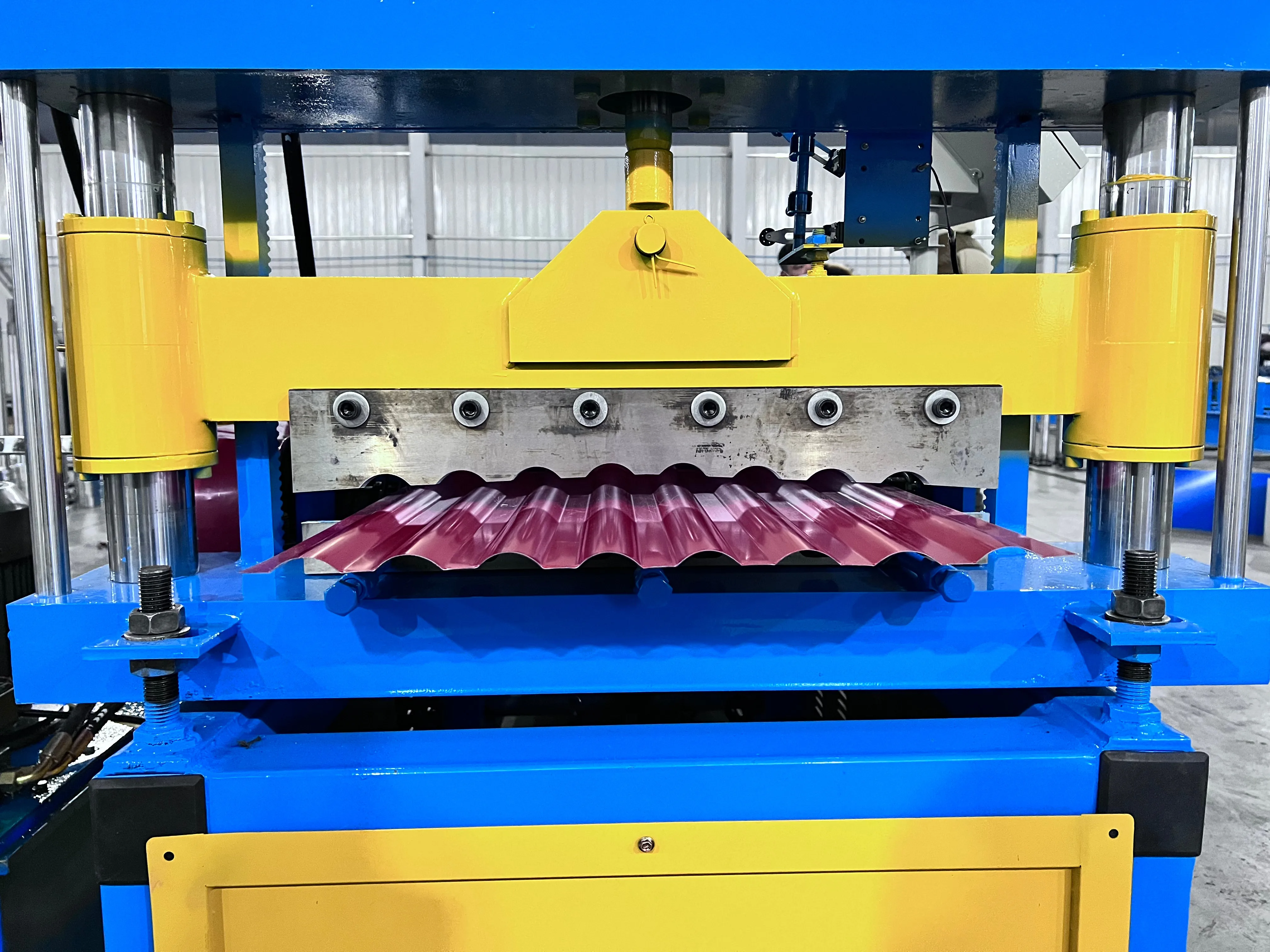 Full Automatic Roll Forming Single Layer Roofing Sheet Making Machine Metal Sheet Roof Roll Forming Machine