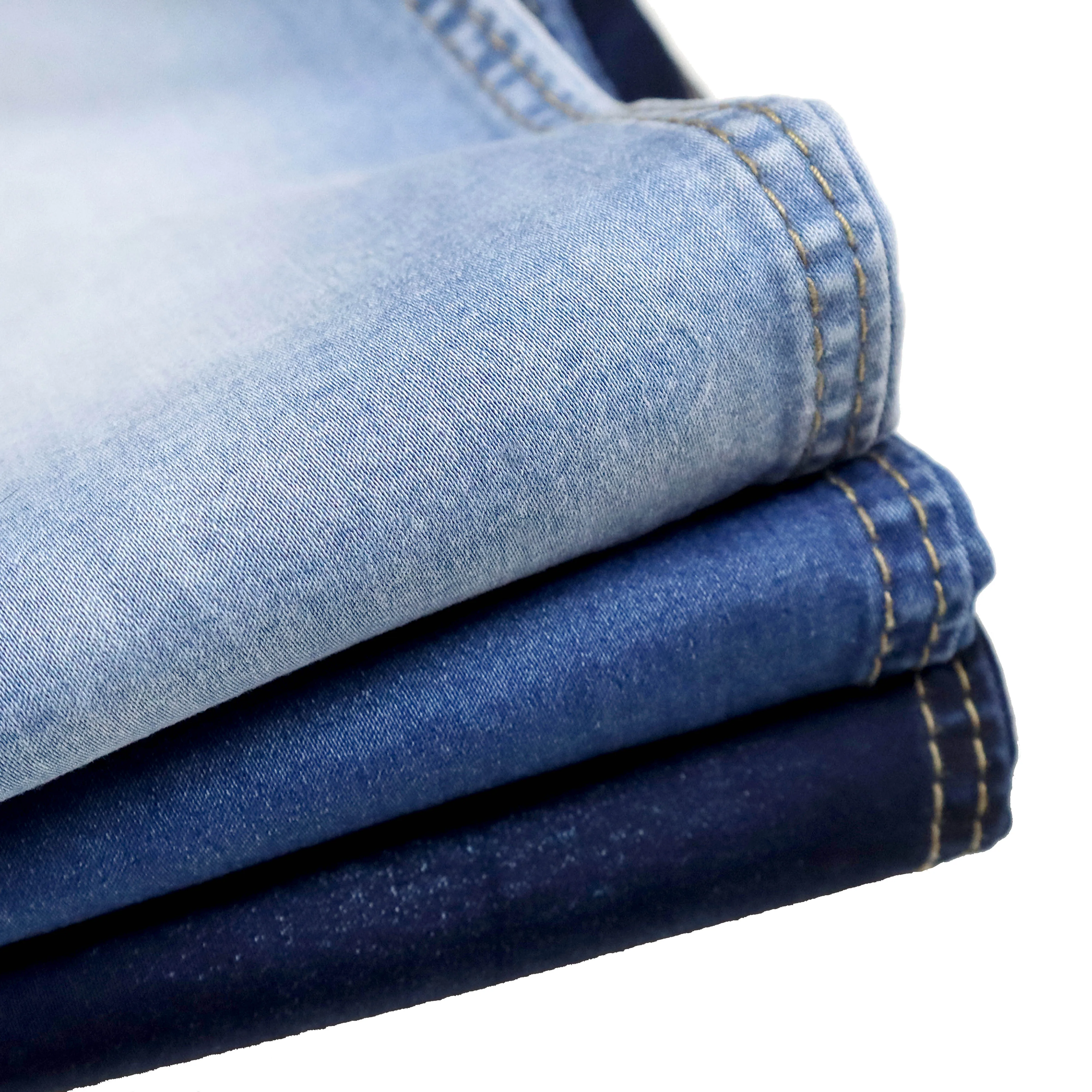 SY-2368A 76%cotton 23%rayon 1%spandex New Denim Denim For Jeans Hemp Denim Fabric Organic Roll Of Stock Fabric Prices