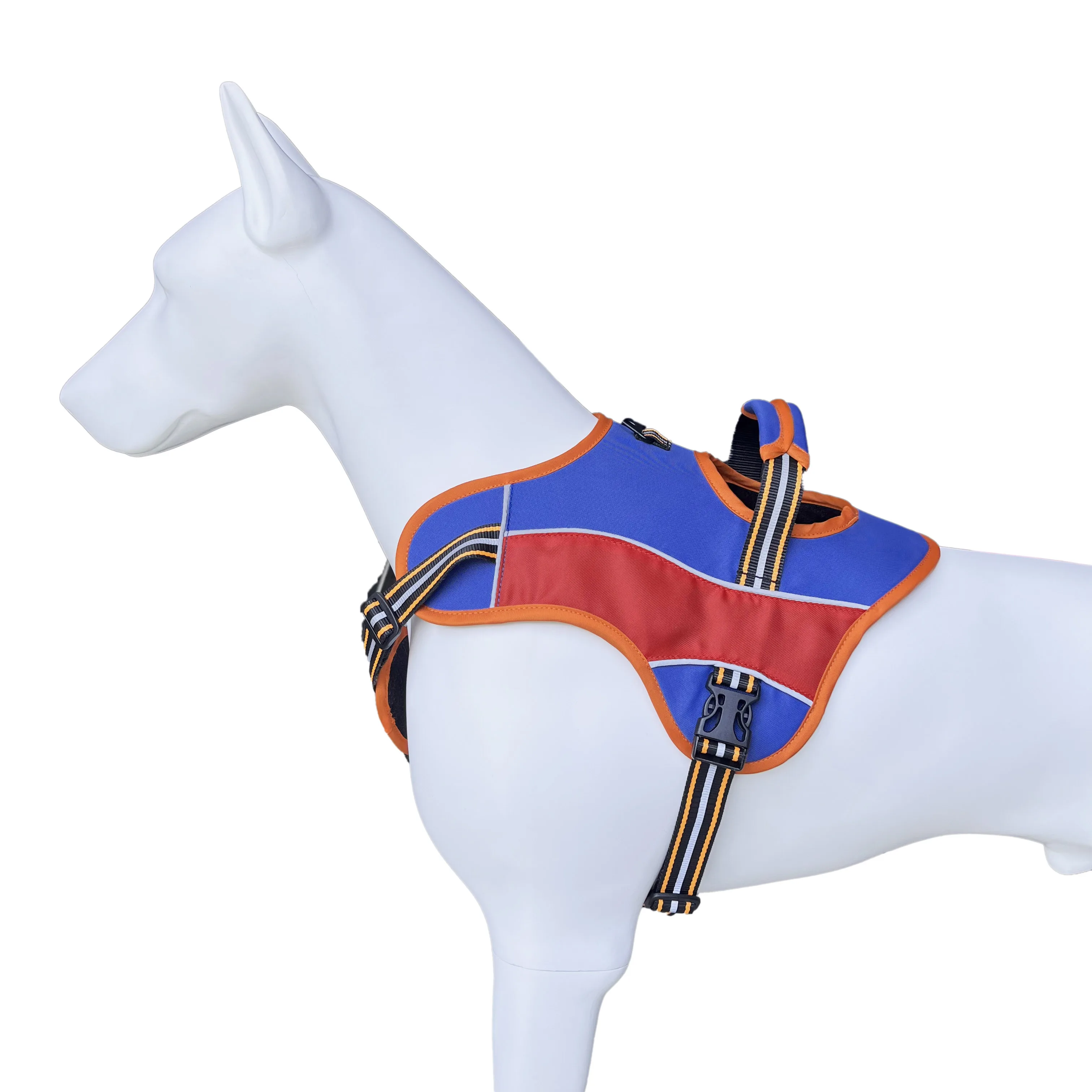 Manufacturer  Selling private logo Custom Fashion Reflective belt Harness  Dog Chest strap  dog leash for Medium and large dogs