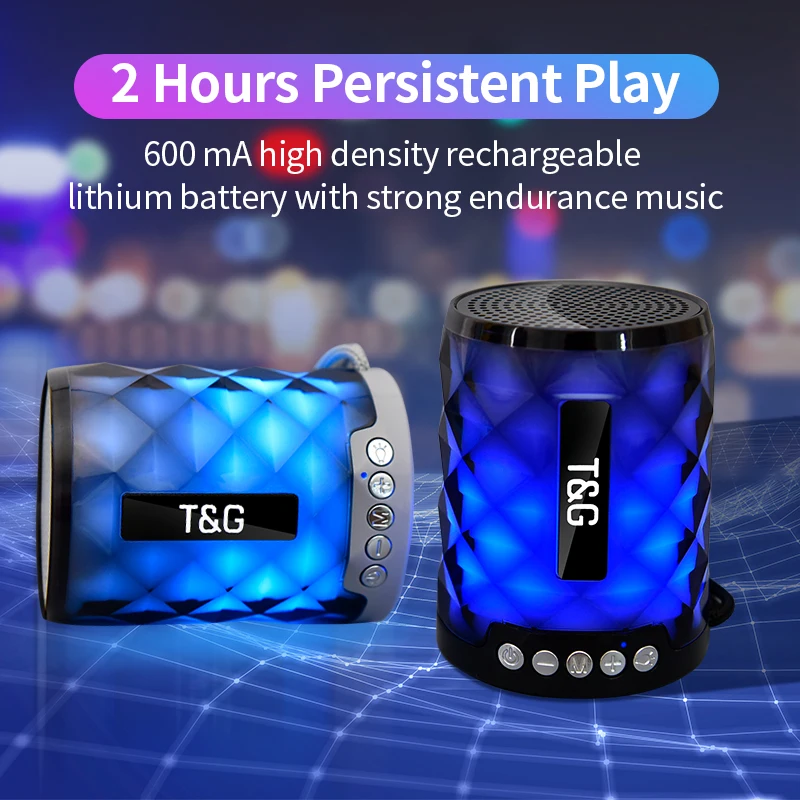 Tg155 New Bluetooth Small Speaker Gift Computer Desktop Outdoor Portable Wireless Speaker