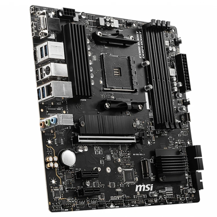 MSI B550M PRO-VDH Gaming Motherboard With 128GB DDR4 Memory Support Ryzen 5600G 5600X 5500 4500 4600G 5700X AMD Processors