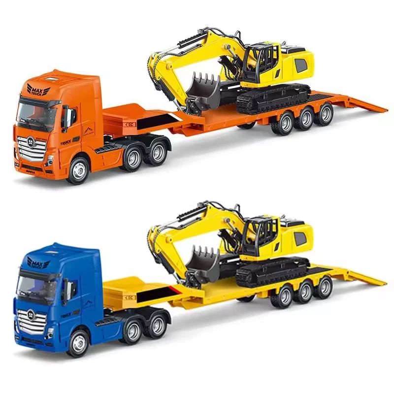 Huina 1729 1/50 Alloy Diecast Tractor Truck Toy Diecast Toy Vehicles Metal Truck Metal Engineering Tractor Truck Toy