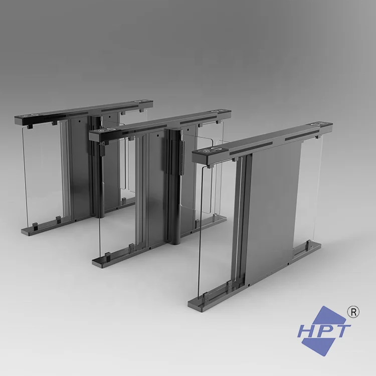 Speed Gate Turnstile Barrier Gate with Facial Recognition and NFC Access Turnstile for Gyms and Hotels