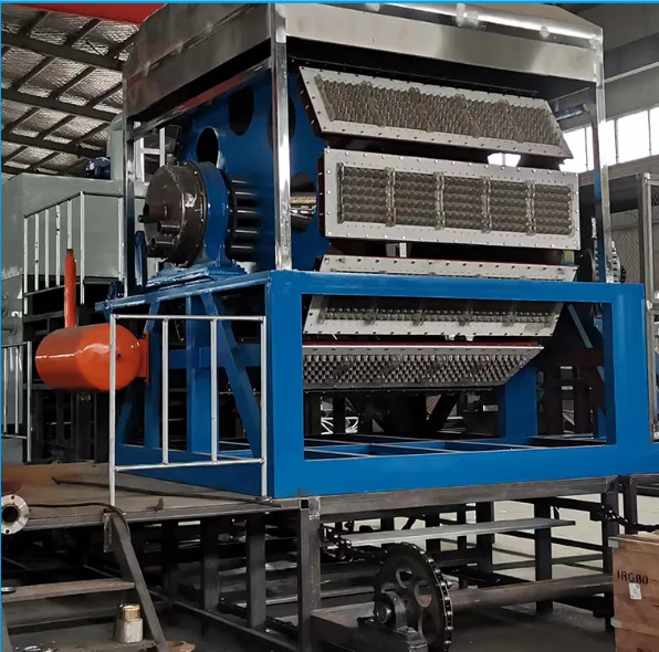 Biodegradable Egg Tray Paper Recycling Manufacturing Machine Waste Paper Pulp Egg Tray