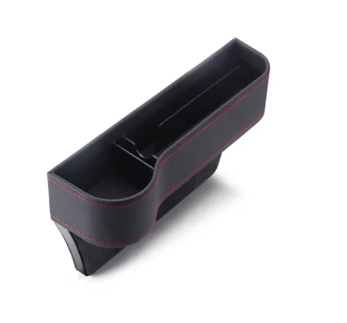 Car seam leather storage box Car seat slot storage bag leakproof car storage box