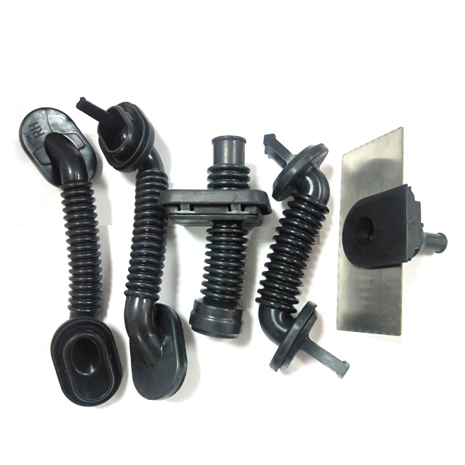 Customize Durable Flexible 8mm 12mm 20mm 26mm Silicone, EPDM Rubber Auto Grommets Black Car door bellow Grommets