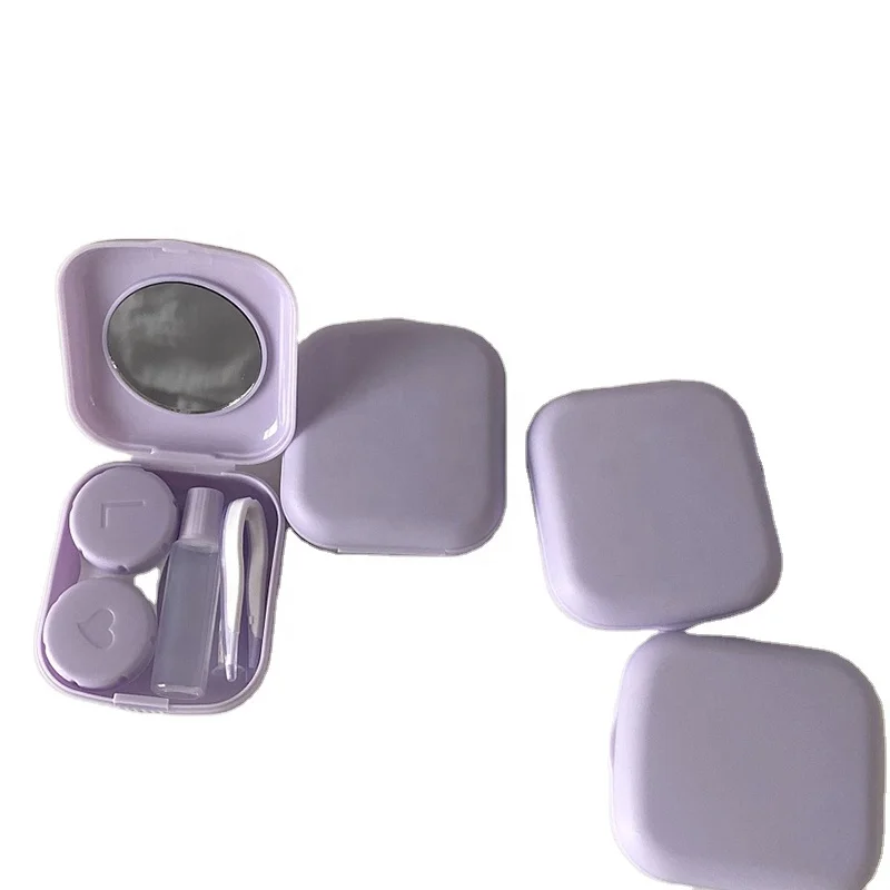 Коробка для хранения конфеты цвет ins капсула портативный Стеллаж для контактных линз Компаньон коробка Творческий красоты для контактных линз Компаньон коробка для путешествий