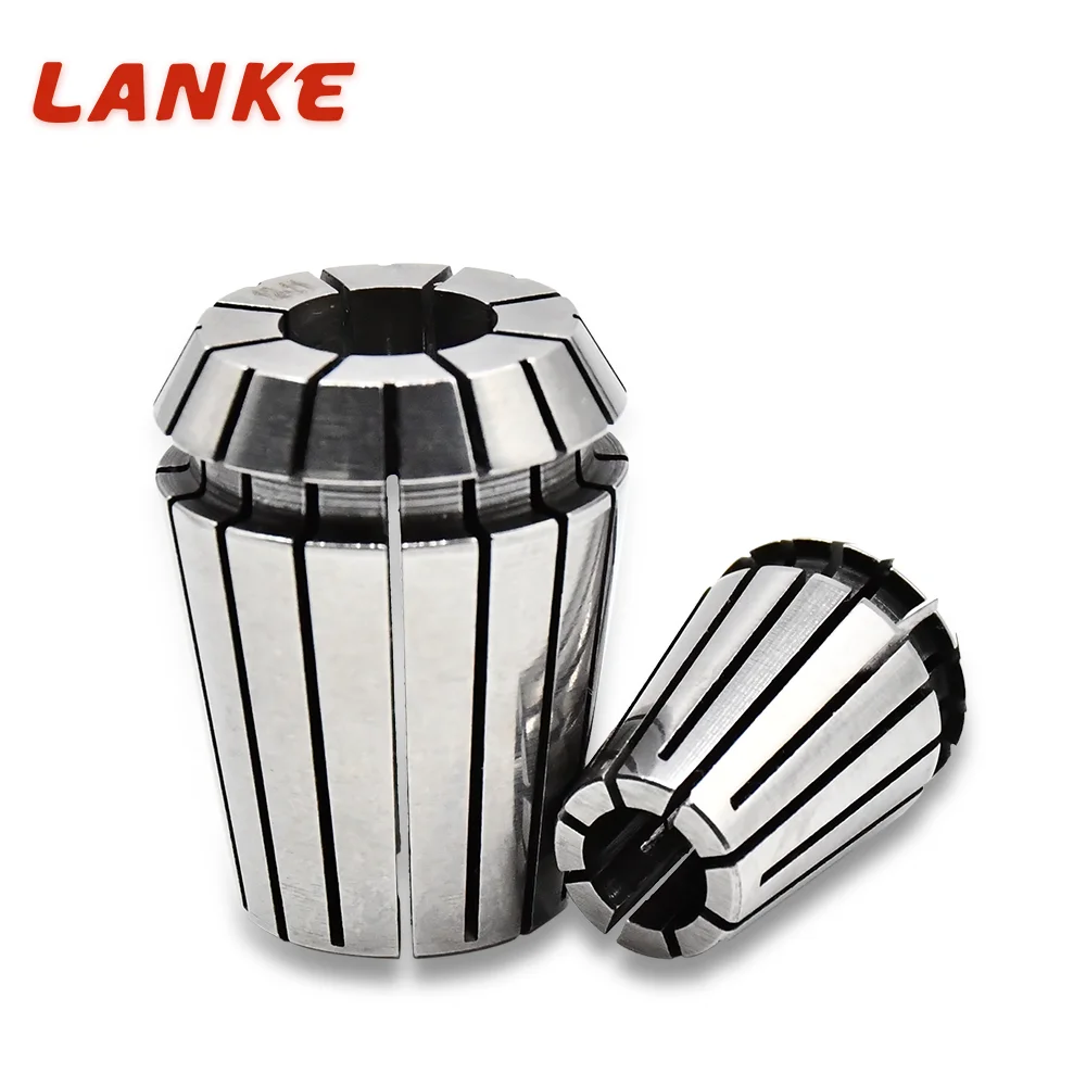 Lanke High Precision Accuracy 0.008mm Er25 Er32 Collet Er Milling Drilling Spring Chuck Collet